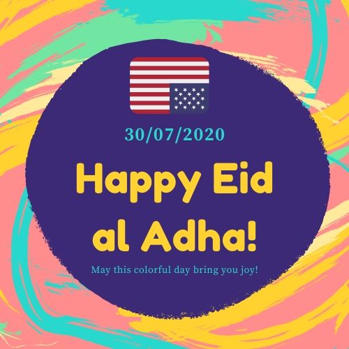 Eid Ul Adha Date 2020 in the United State of America