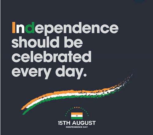 Happy Independence Day INDIA Quotes