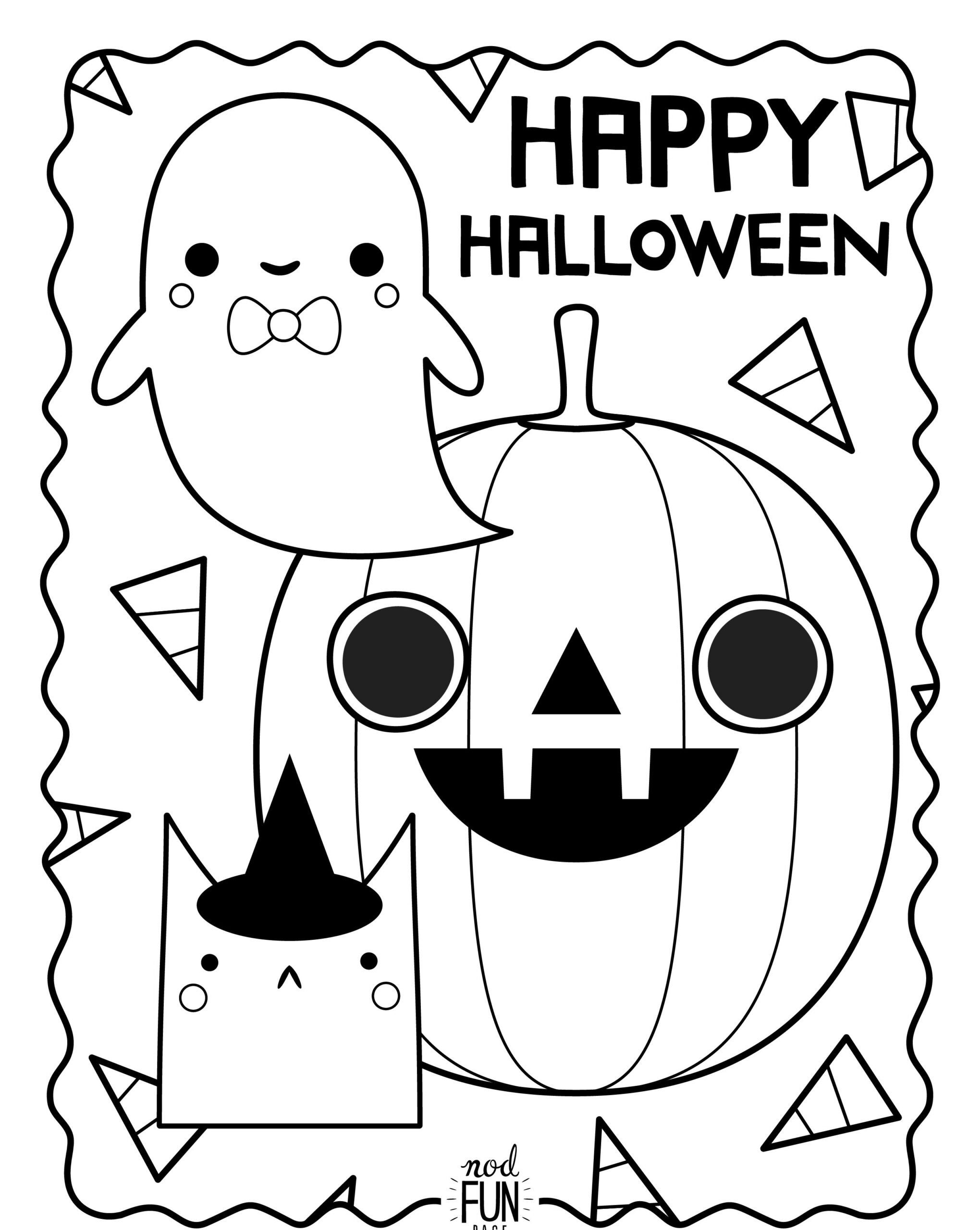 55+ Best Halloween Coloring Pages 2023 & Coloring Sheets