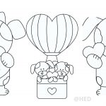 Heart Touching Valentines Coloring Pages 2022 | Be My Valentine Coloring Pages