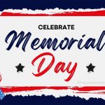 Free Black and White Memorial Day Clip Art 2022, Transparent Background Memorial Day Clipart