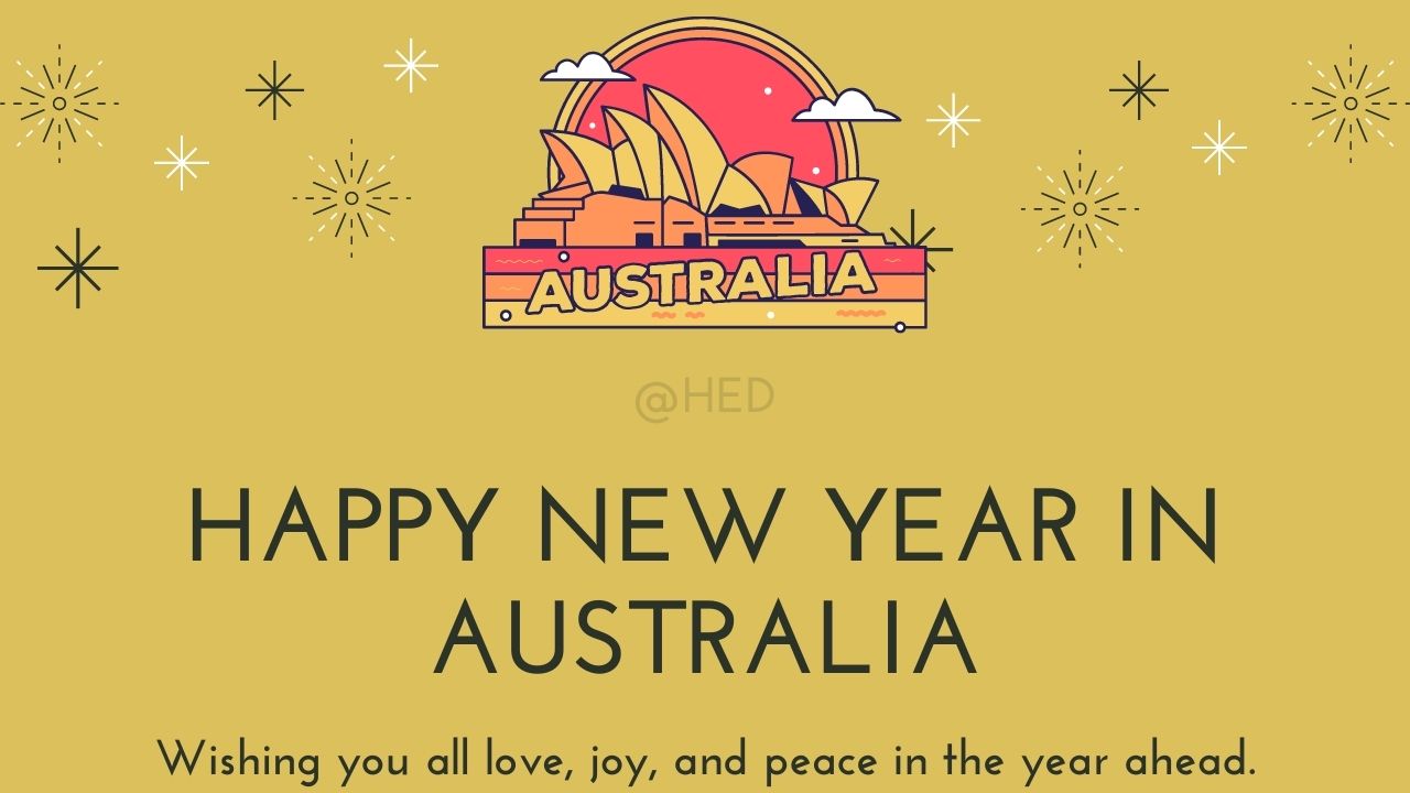 Happy New Year in Australia