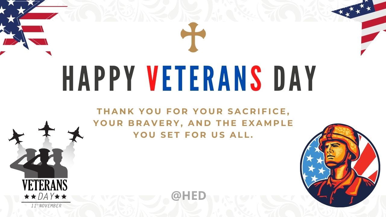 💌  Veterans Day Greetings Messages 2021, Words of Thanks to Soldiers