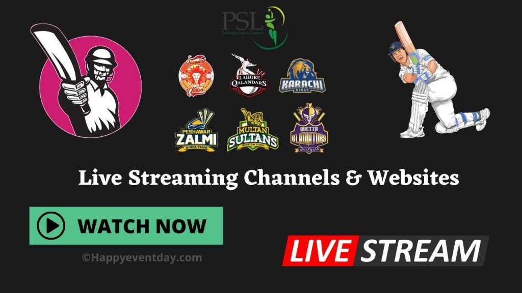 PSL 2024 Live Streaming & Broadcasting TV Channels for Cricket