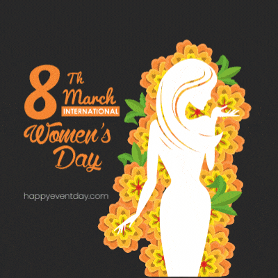 Happy Women’s Day Animated Gifs 2022 - 8th March GIFs