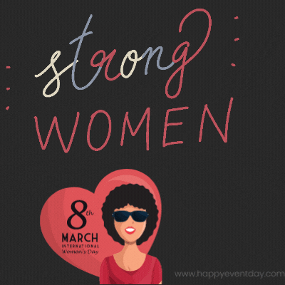 Happy Women’s Day Animated Gifs 2022 - 8th March GIFs