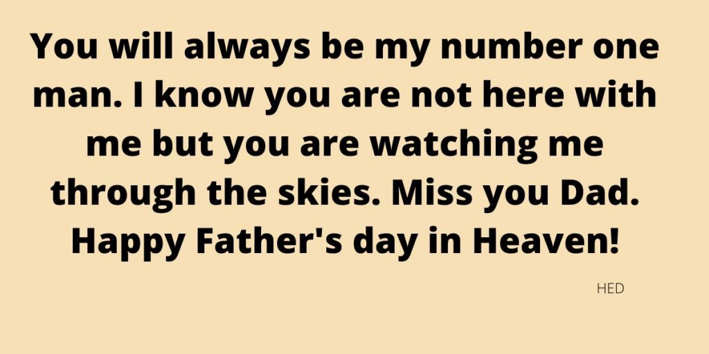 55+ Happy Fathers Day in Heaven Dad Quotes, Messages 2024