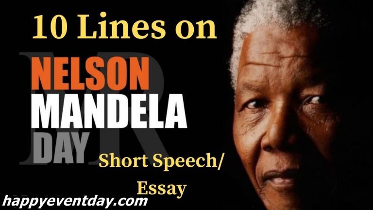 short speech on nelson mandela in english